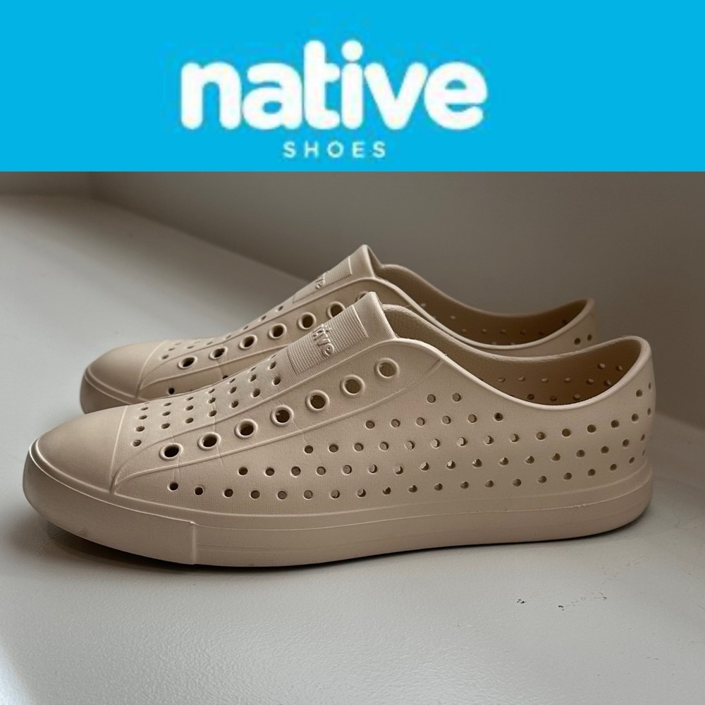 Native Beige Perforated Flats